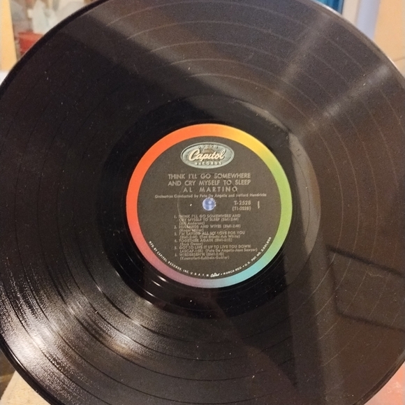 Al Martino Vinyl Record - Think I'll Go Somewhere - Picture 3 of 4